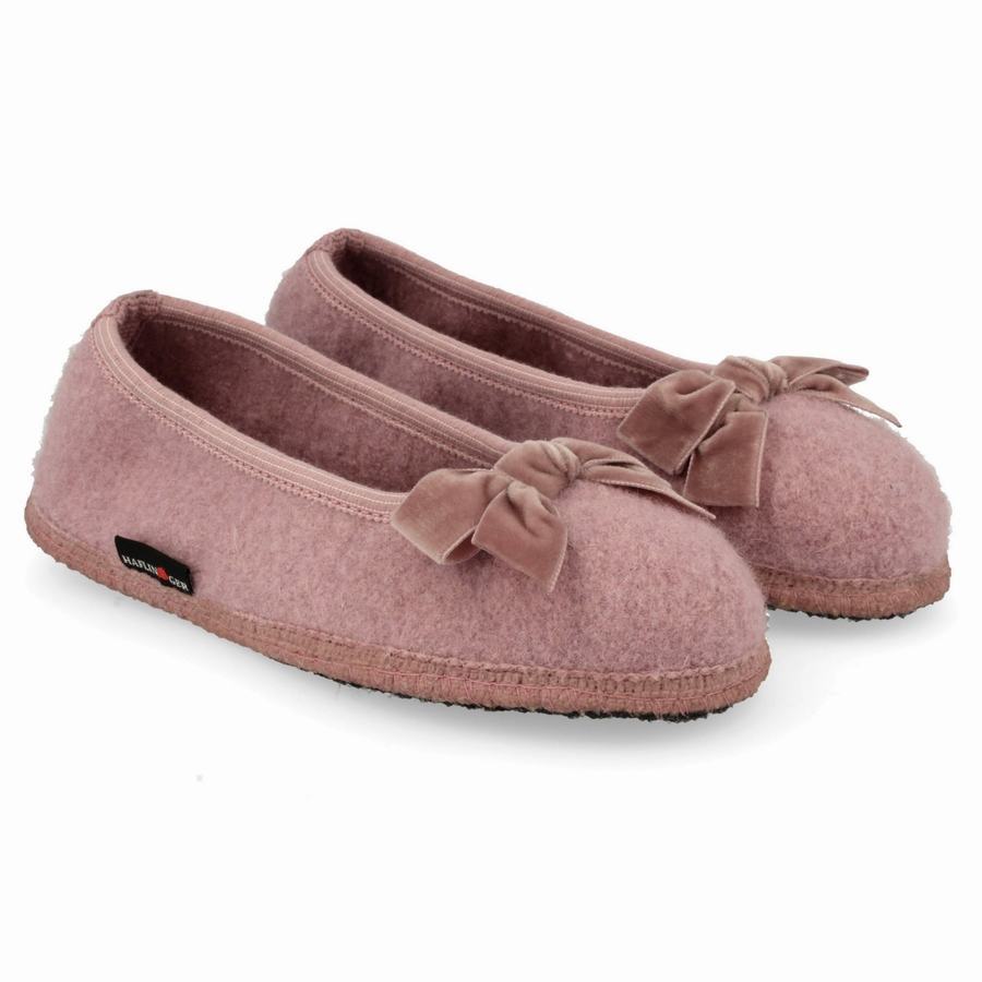 Chaussons à semelle souple Haflinger Fiocco Homme Rose | ZSP2779GJ