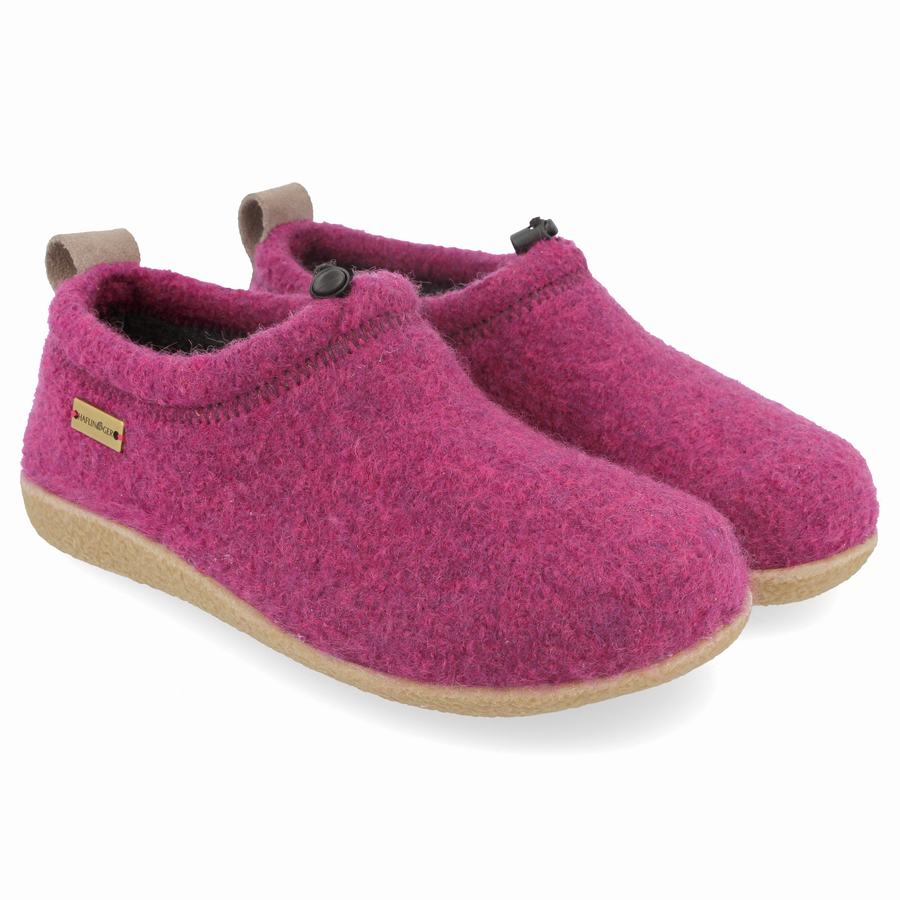 Chaussons à semelle souple Haflinger Guido Homme Violette | HPR4716MF