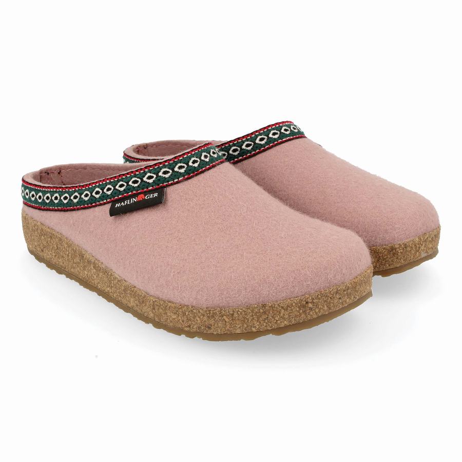 Sabots Haflinger Gz Femme Rose | RIC6244WG