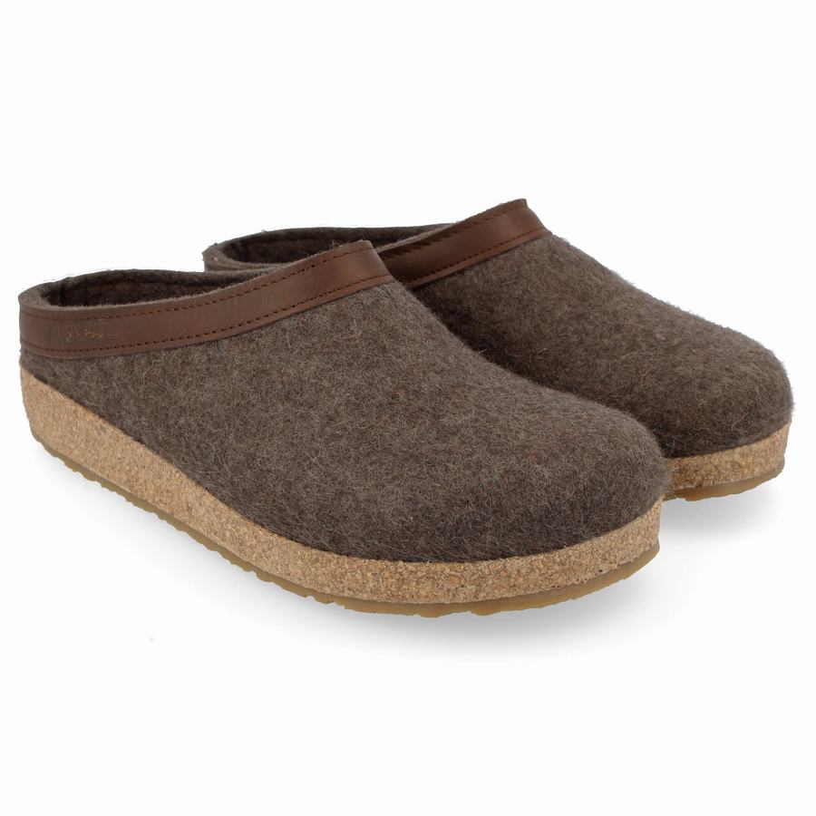 Sabots Haflinger Gzl Femme Marron | IOW884YV