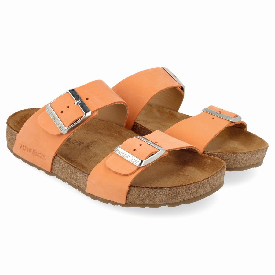 Sandales Haflinger Andrea Femme Orange | RJW6288DC