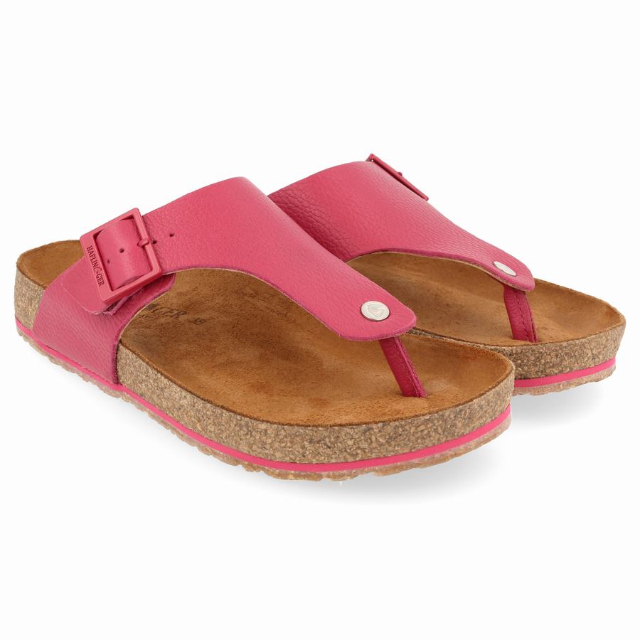 Sandales Haflinger Conny Femme Rose | NXK4673CL