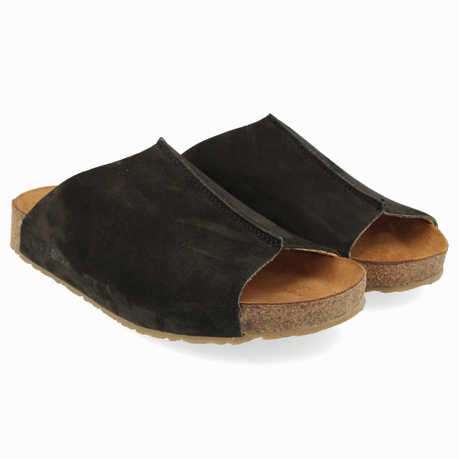 Sandales Haflinger Fortuna Femme Noir | SNC5942ZR