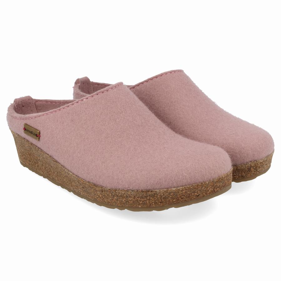 Sabots Haflinger Juliette Femme Rose | SER786KZ