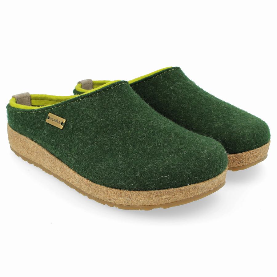 Sabots Haflinger Kris Homme Vert | JJX5064AT