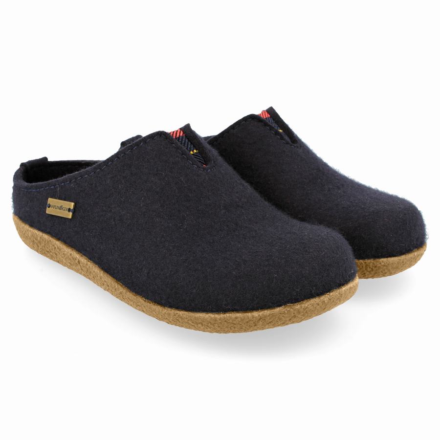 Sabots Haflinger Visby Homme Bleu Marine | LYY6535VD