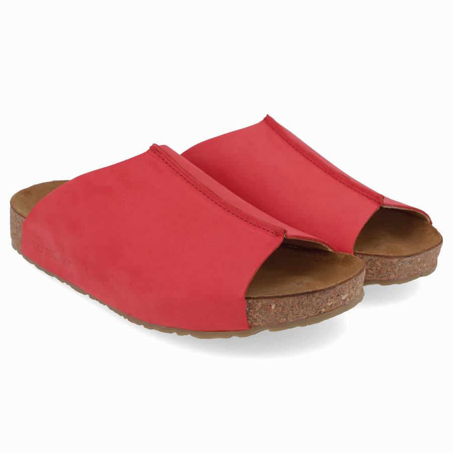 Sandales Haflinger Fortuna Femme Rouge | SWG5031YT